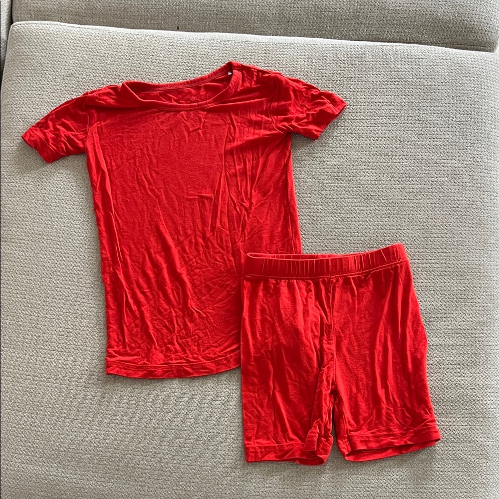 Little Sleepies Two-Piece Tee and Short Pajama Set size 3t